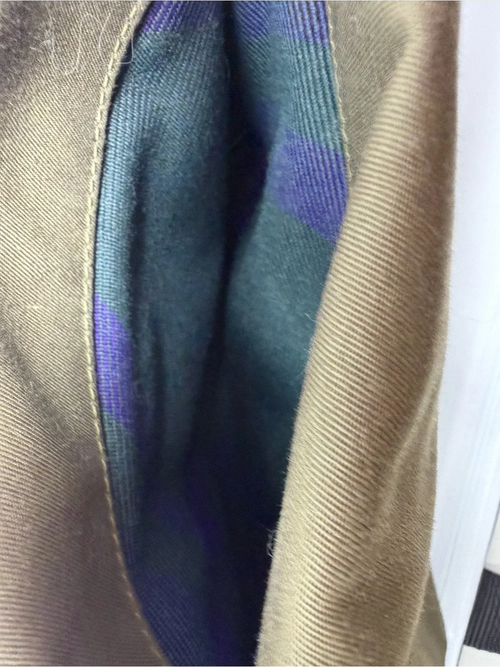 Burberry Canvas Trench Crossbody Bag in Olive